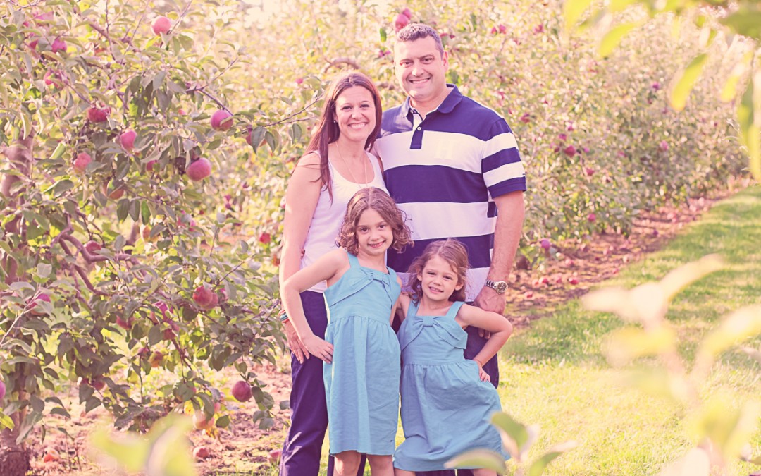 Apple Orchard Family Session
